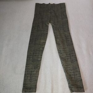Spanx Green Black Seamless  Leggings